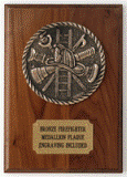 Firefighter Medallion Plaque