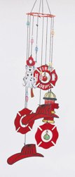 Firefighter Wind Chime