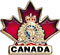 RCMP Maple Leaf Lapel Pin
