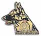 Police Service Dog lapel Pin