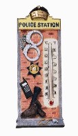 Police Station Thermometer