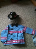 Jr. Firefighter Suit (Blue/Pink) 12 - 14 Years