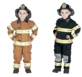Jr. Firefighter Suit (Black) 4 - 6 Years