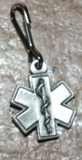 Star of Life Zipper Pull