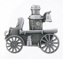 Antique Pumper Wagon Lapel Pin